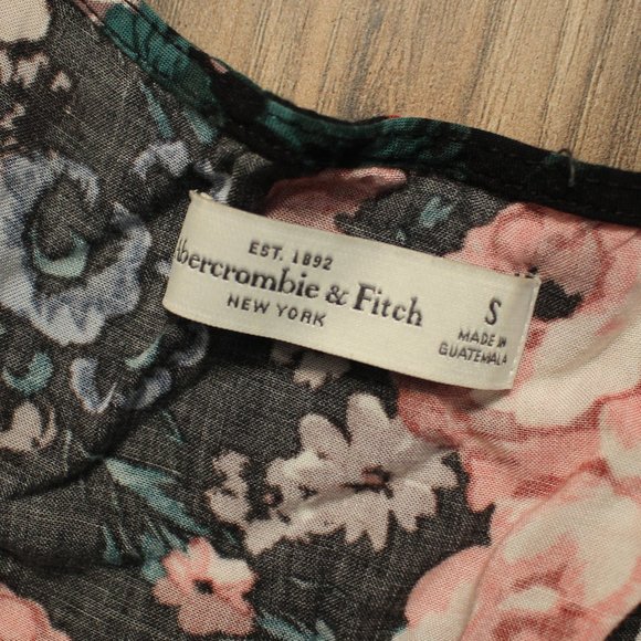 Abercrombie & Fitch Floral Spring Summer Dress S - Picture 3 of 4